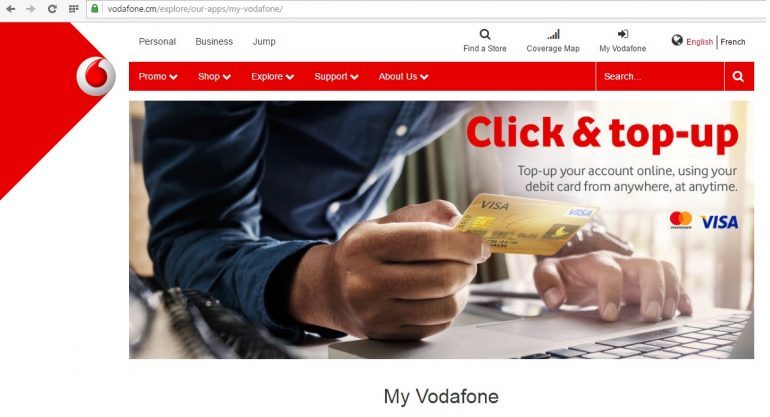 my vodafone cameroun