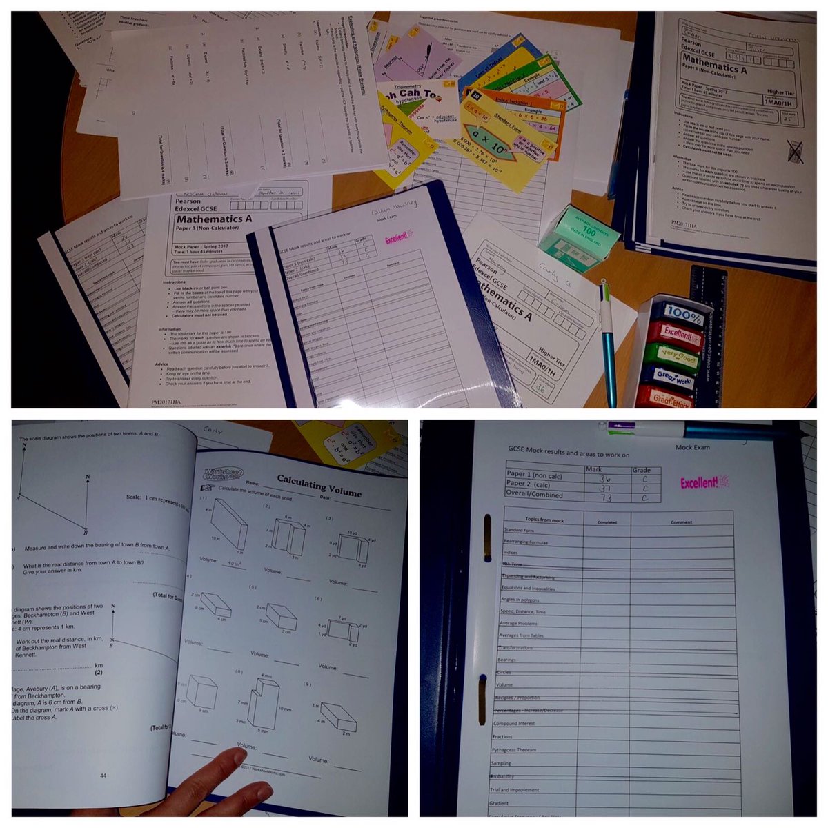 CarlyU19's tweet photo. Personalised #mockexam feedback sheets &amp;individual resource packs for #GCSEmaths📝📐➗✖️📈Supporting every individual to achieve their target!🎓💫 https://t.co/eWahZ8d5Np