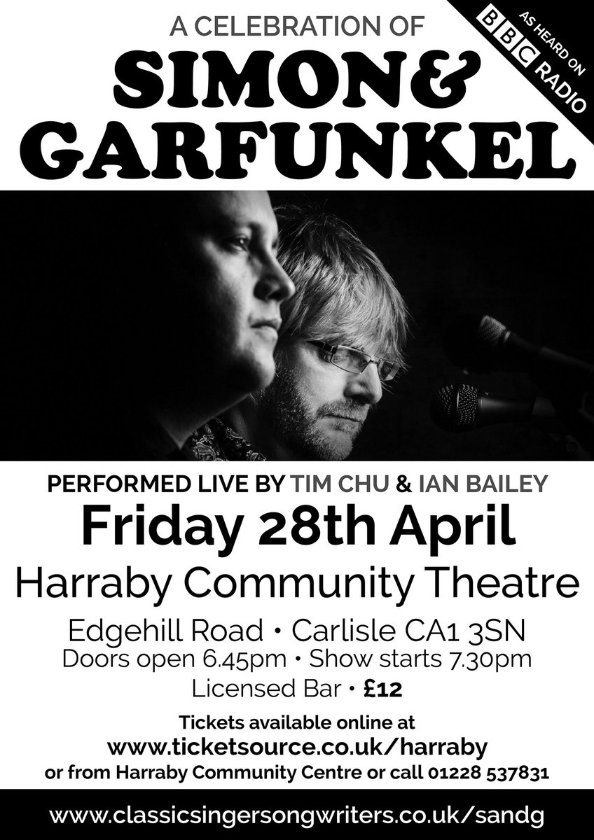 sandglive15's tweet photo. Check out Harraby Theatre here for tickets and info https://t.co/GcCz8IfTqb @HarrabySports @HarrabyT https://t.co/nKDDI1Aw2Z