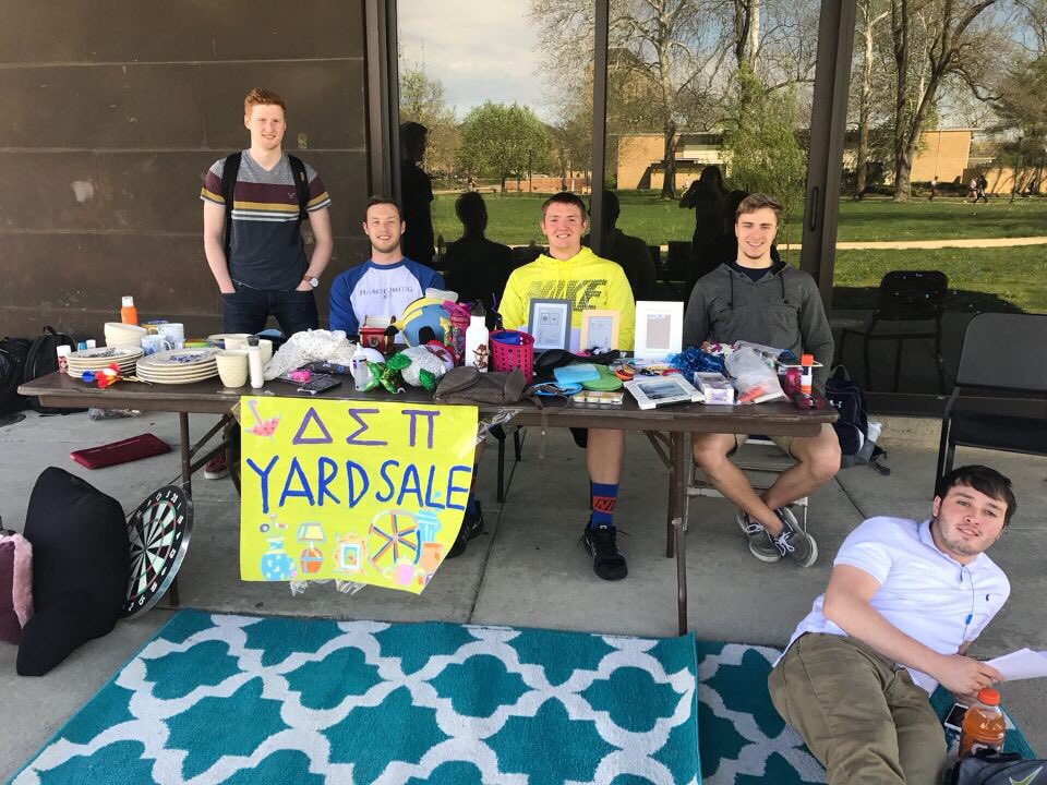 We are in front of Doudna selling some pretty cool things! Come stop by and buy things!