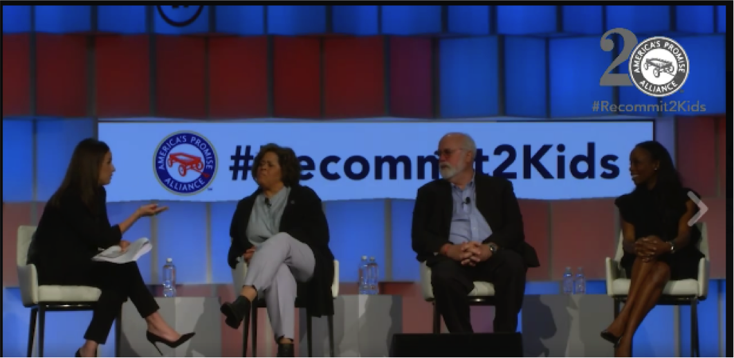 DrBurkeHarris's tweet photo. It was my pleasure to be part of a great conversation today @AmericasPromise #Recommit2Kids. #ChildrenCanThrive when we commit to action! https://t.co/K6eyZcftFi