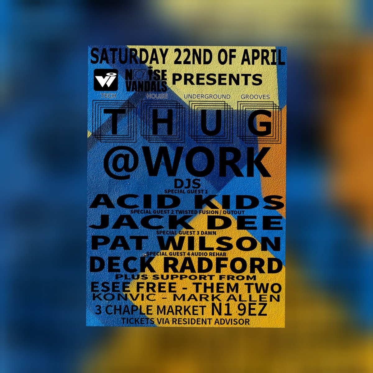AspectsofHouse's tweet photo. 4 days to go!!!!!!!
Tickets - https://t.co/BrMM18fYHW

Uplifting Bass Driven Tech House &amp; Underground Grooves All Night to 3:30am https://t.co/3iwwEeT97a