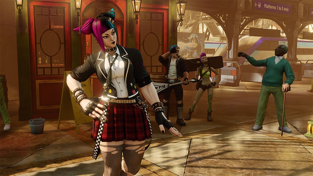 StreetFighter's tweet photo. Thailand stage and school costumes coming April 25th! https://t.co/keNU8OJTnF https://t.co/GR9EbdJ7dO