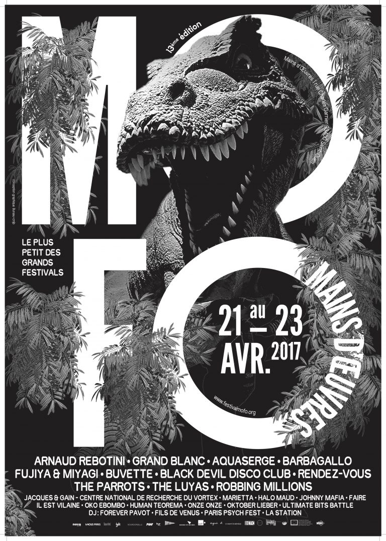 Paris, le #FestivalMofo te régale ce week-end <a href="/mainsdoeuvres/">Mains d'Œuvres</a> avec <a href="/BlckDvlDscClb/">BlackDevilDiscoClub</a> <a href="/IlEstVilaine/">Il Est Vilaine</a> <a href="/SergeAqua/">aquaserge</a> @JohnnyMafia1 et Jacques...