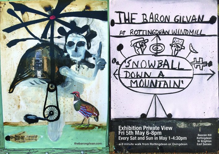 TheBaronGilvan's tweet photo. The Baron at Rottingdean Windmill https://t.co/vmiTqFqTB4 https://t.co/9hstI38zpp