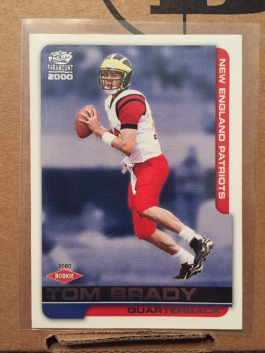 #TomBrady #Fans 2000 Pacific Paramount Tom Brady Patriots Rookie Card dlvr.it/NwPQtx #Patriots #Deals