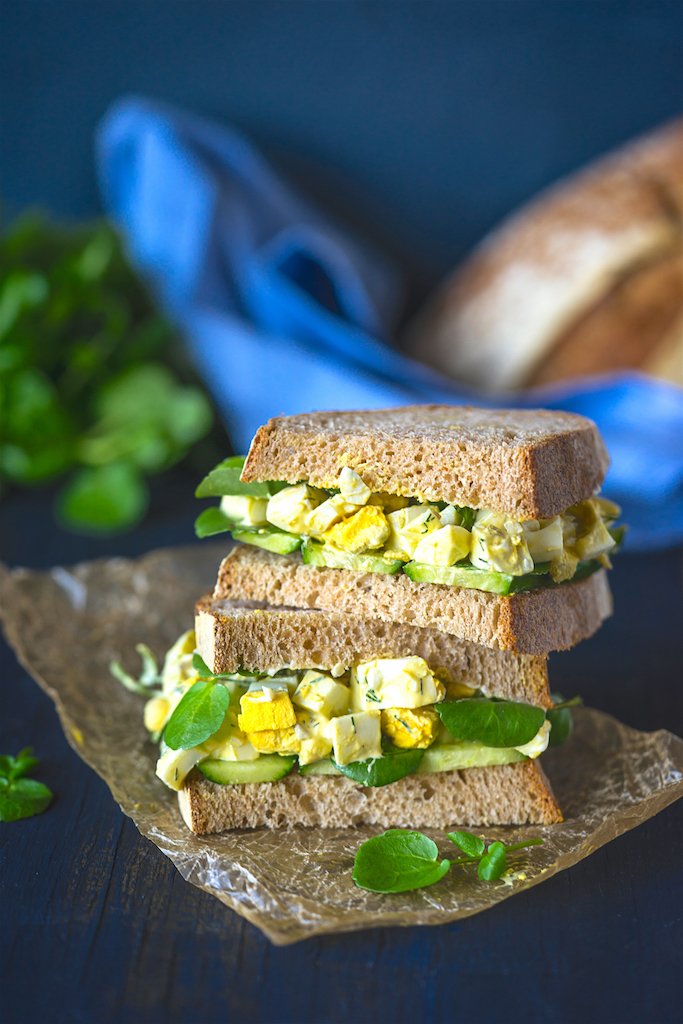 Need to use Easter eggs leftovers? Make Healthy and Delicious Egg Salad Sandwich ow.ly/70Dk30aXbCL