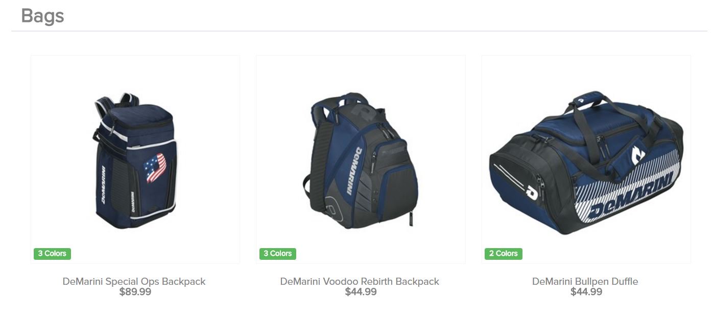demarini bullpen duffle bag