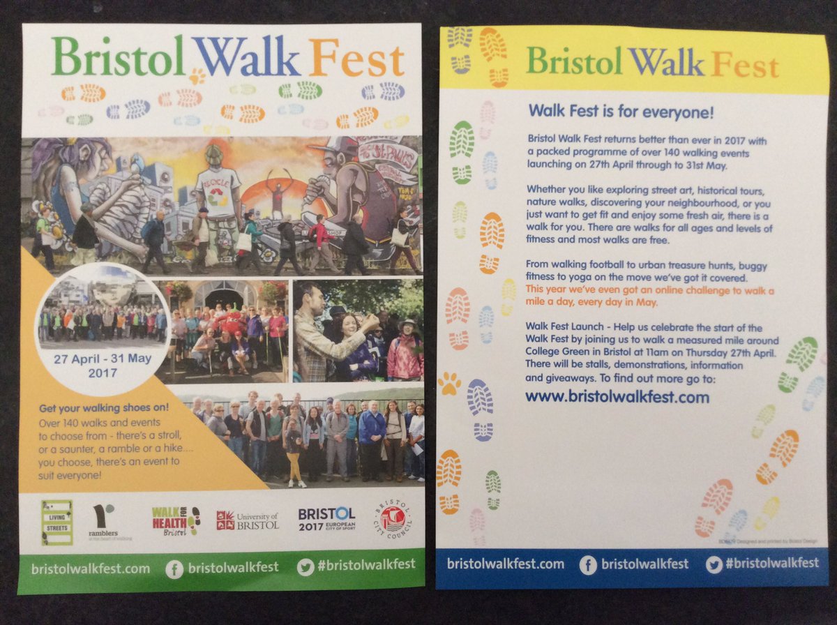 #Bristol #Walk Fest coming soon!