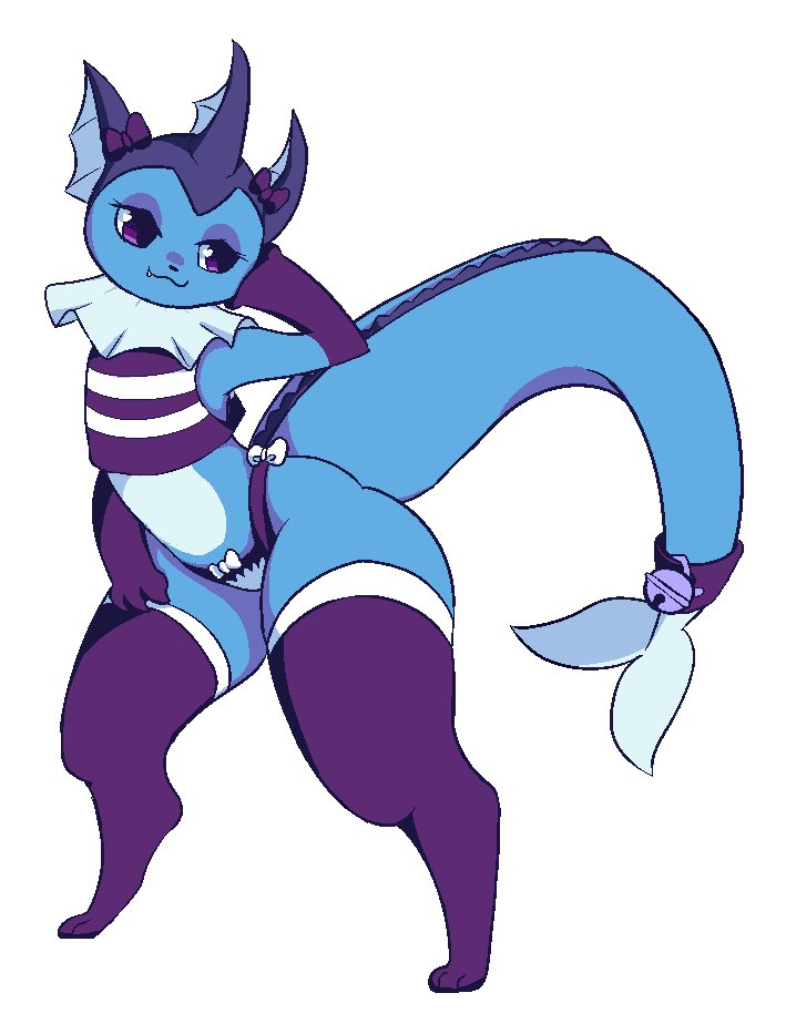 this is the vaporeon of big thighs, rt in the next 20 seconds to become thi...