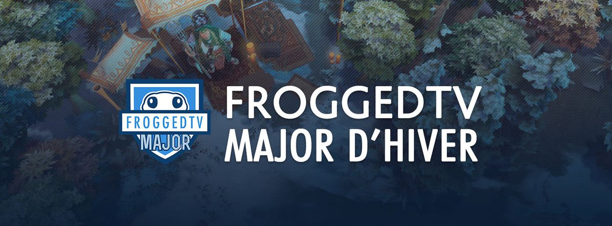 FroggedTV's tweet photo. 🏆 Retrouvez toutes les informations à propos du #ftvmajor dans la news dédiée ! 🐸
https://t.co/rd2Gci1Oah https://t.co/vm48wlA6av