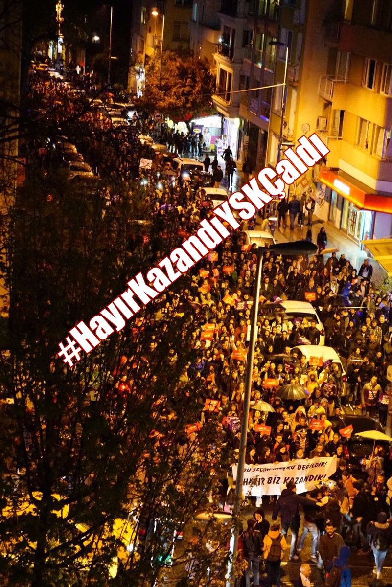 ‘Şaibeli referandumu tanımıyoruz’ eylemleri 3. gününde (Güncelleniyor) gazeteyolculuk.net/saibeli-refera… …