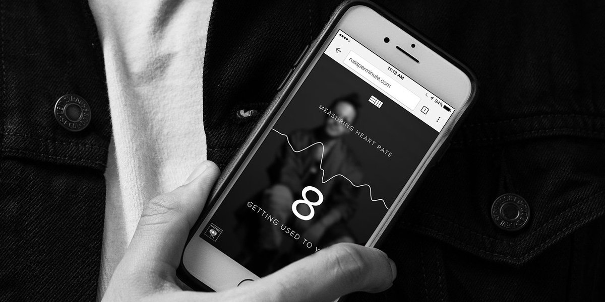 AdFreak's tweet photo. Columbia Records launched this new artist by matching his songs exactly to your heartbeat: https://t.co/pujDNncDEc https://t.co/oyHp2tArUa