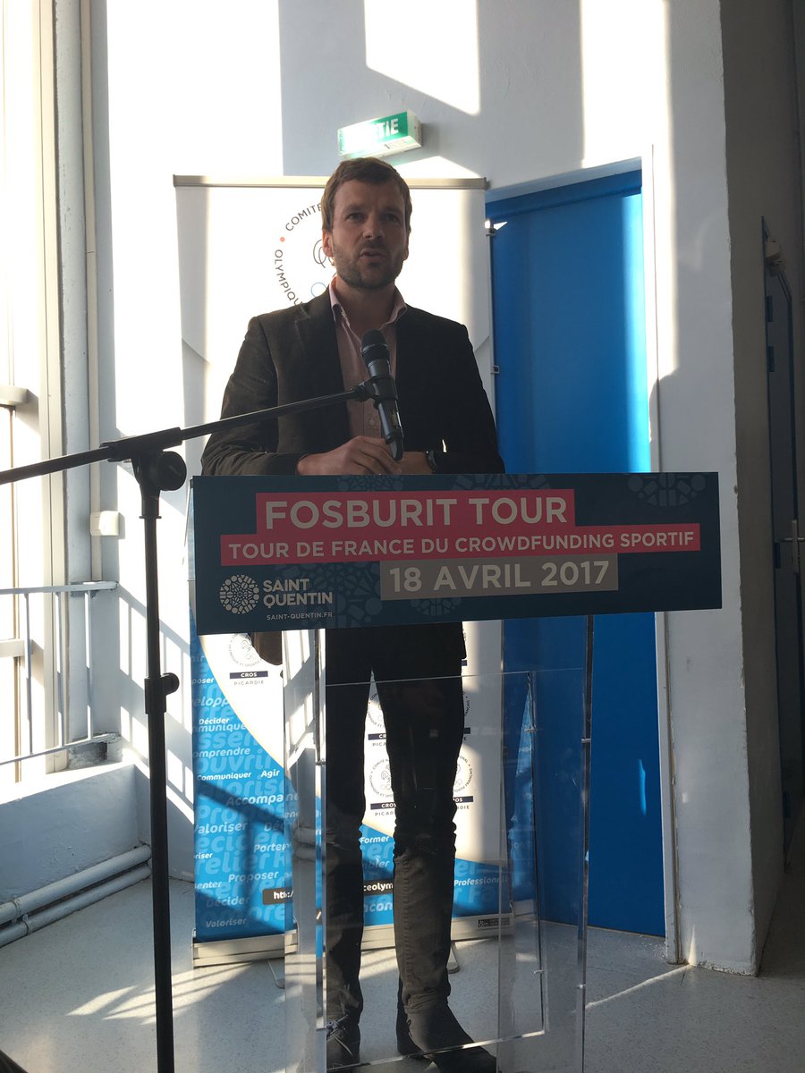 2eme étape du #fosburitour à St Quentin, à la rencontre des dirigeants sportifs picard !@CROS_Picardie <a href="/chrlesmhe/">Charles MAHE</a>