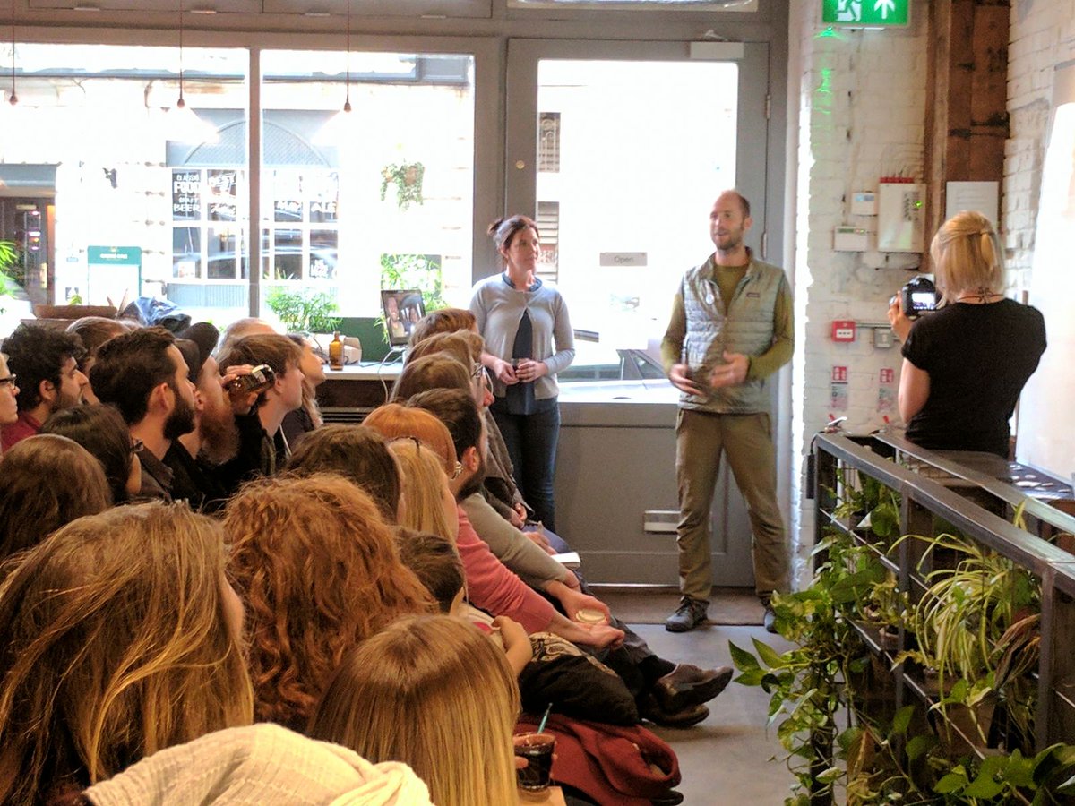 We're here with @RobJGreenfield &amp; excited for a #foodwaste evening full of inspiration about saving food and preventing waste.