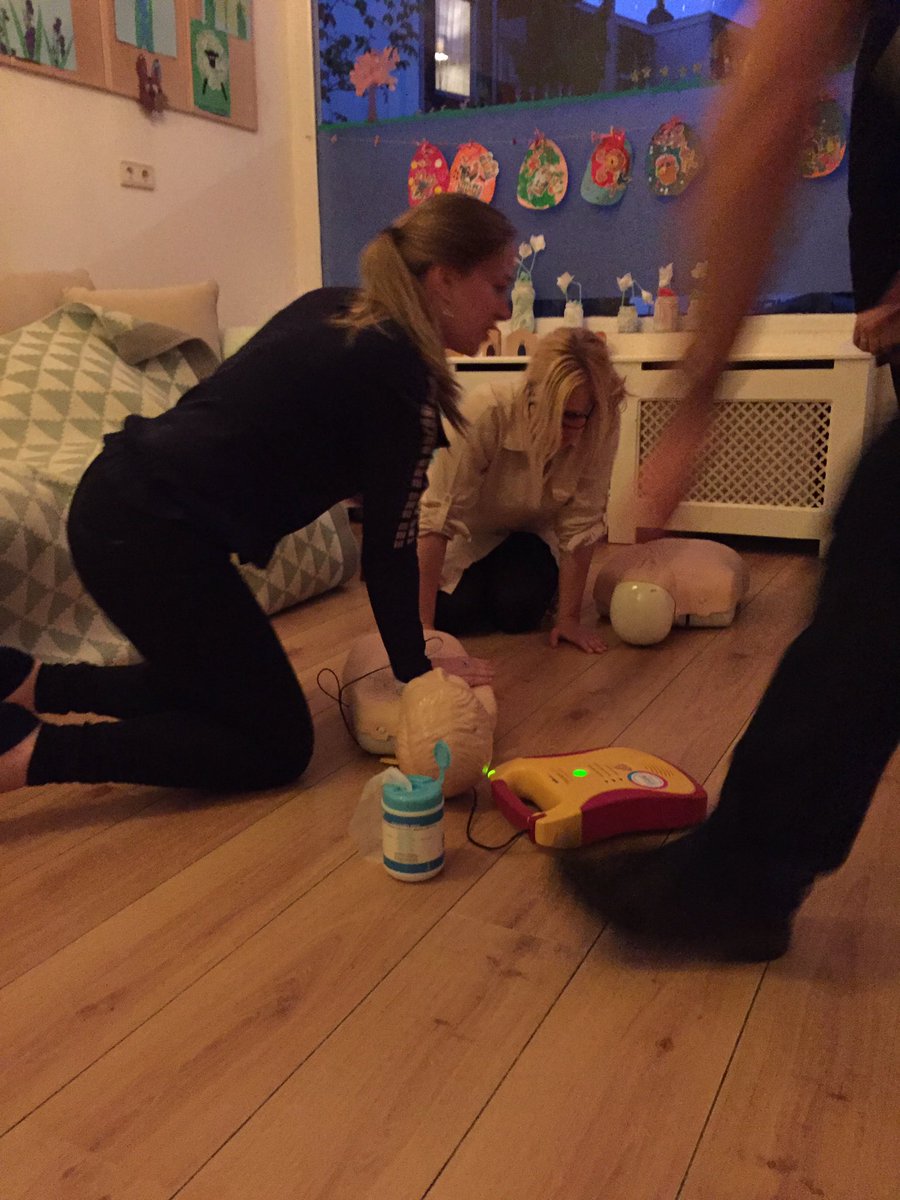 Met ons team op cursus: EHBO voor babies en kinderen #safetyfirst