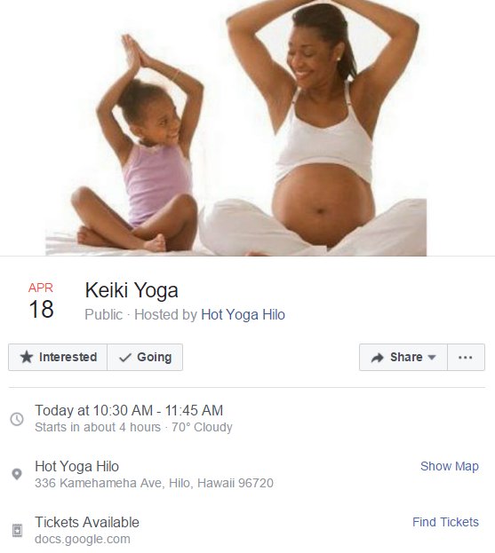 Even little ones need a good stretch and to find their center.  What a wonderful way to start the day. #KeikiYoga #Islandwideenjoymenthilo