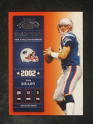 #TomBrady #NFL 2002 Playoff Contenders #7 Tom Brady Patriots SAMPLE PROMO GOAT NMMT NICE L@@K dlvr.it/NwQ8xl #Patriots #FootBall