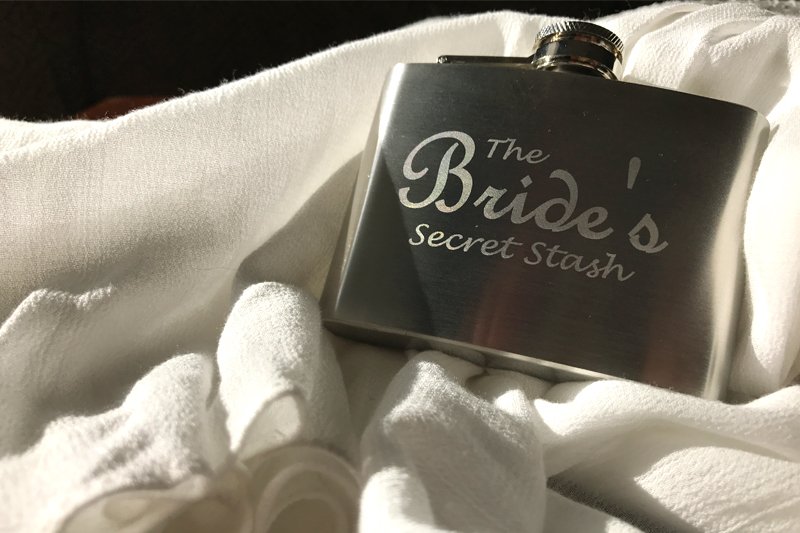 Expressedi's tweet image. Wedding Season is upon us! Check out the stylish and 100% customizable gifts at expressedimpressions.com #flask #bride #wedding #girlsgifts