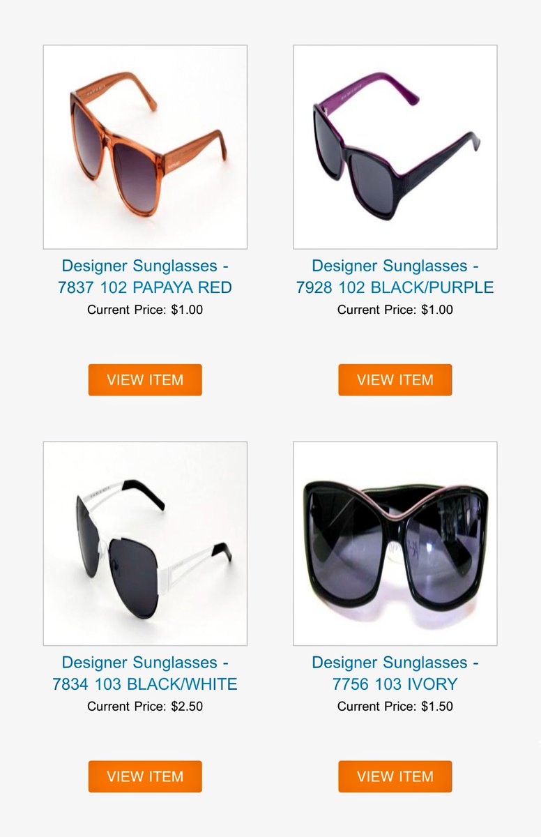 SugarmanAuction's tweet photo. These prices won't hold long. @GrassoKing @brforeal #Bidding has outpaced expectations @proxibid #jaysugarman #Designer Optical #Sunglasses https://t.co/lhX9xfct6W