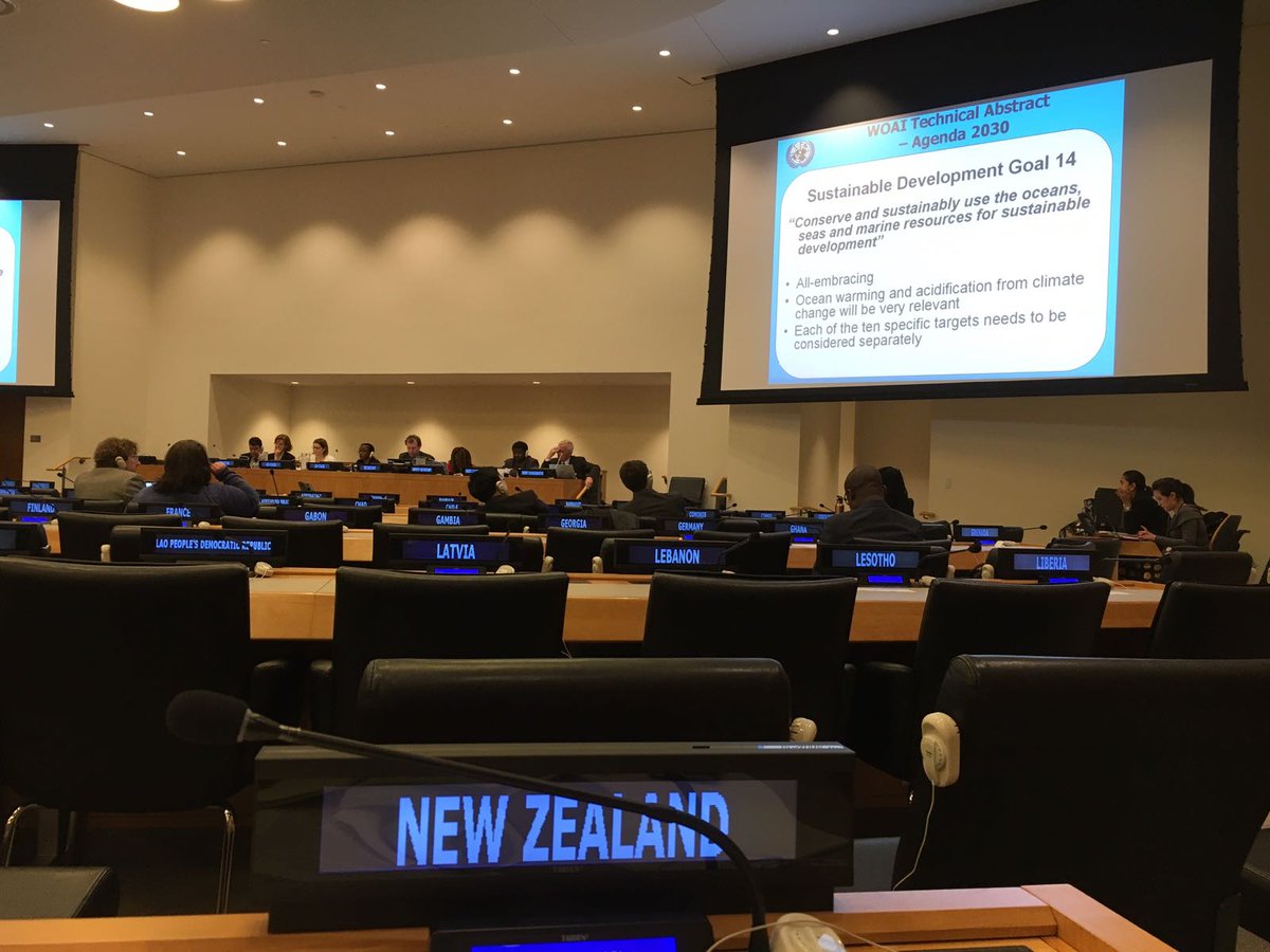 NZUN's tweet image. Find advance, unedited #DOALOS #RegularProcess Tech Abstracts on #Agenda2030, #BBNJ &amp;amp; #ClimateChange here: bit.ly/2opwcNG @UN_PGA