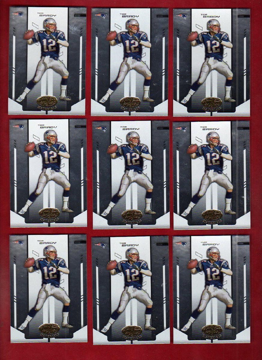 TomBradyFans11's tweet photo. #TomBrady #Fans 2014 Leaf Certified Tom Brady ( NEW ENGLAND PATRIOTS ) Card #71 ( 9 ) Card LOT! https://t.co/hrnhgwSizd #Patriots #Deals https://t.co/LPdSPSnHHq