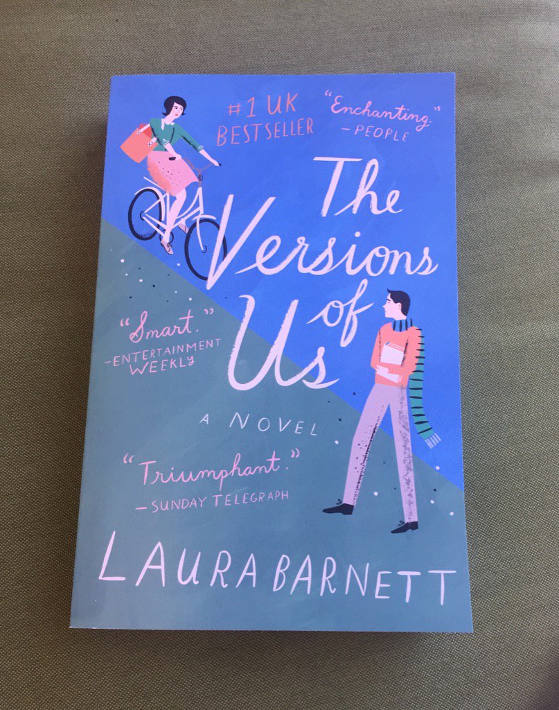 desideratasaur's tweet photo. Happy paperback pub day to @laura_jbarnett! This beauty is the perfect #springread #Versionsofus @HMHbooks 🌷🚴🏻♀️📚 https://t.co/0iusvPNBg4