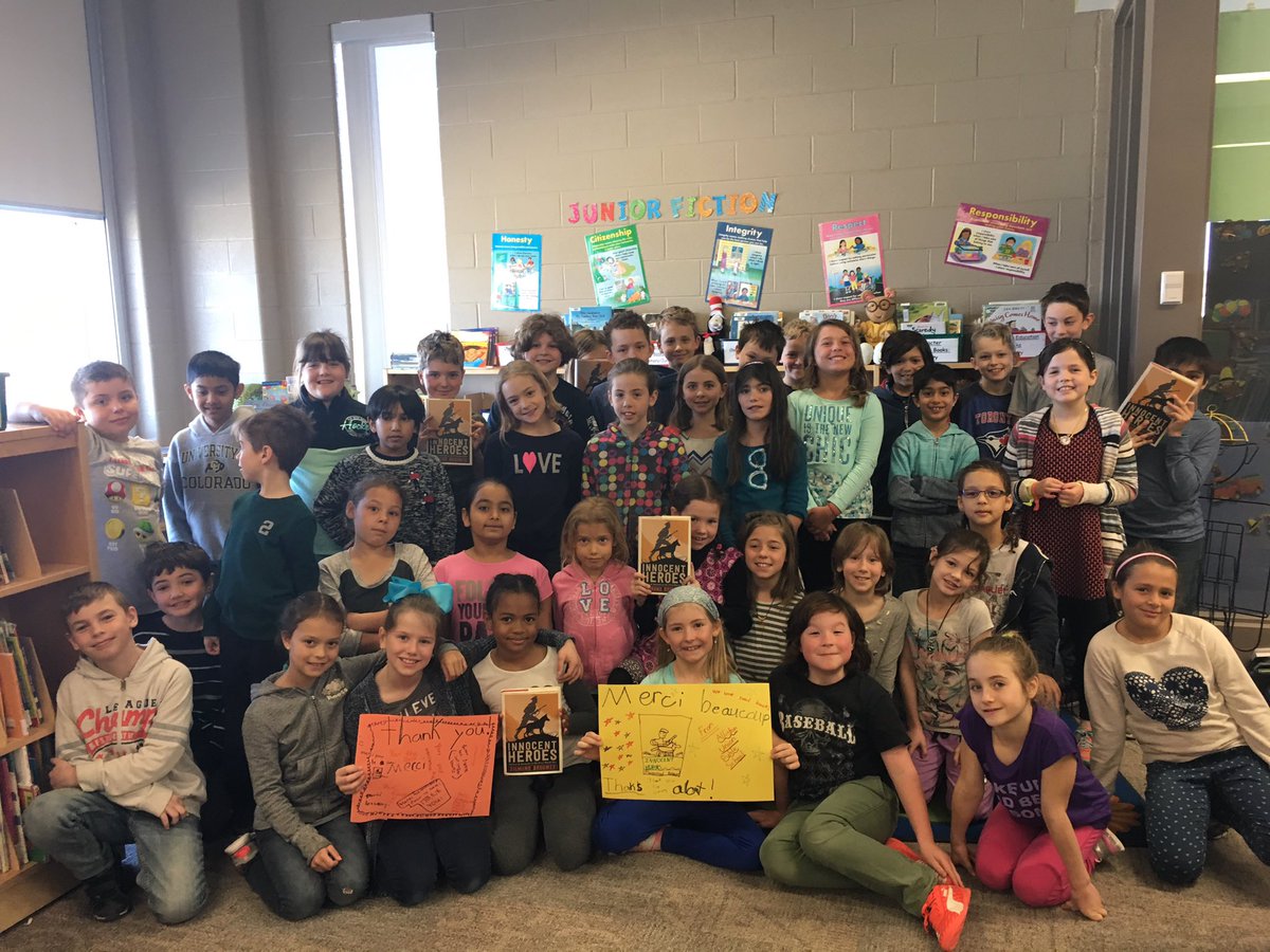 Thx <a href="/BrouwerSigmund/">Sigmund Brouwer</a> 4 writing such an inspiring story! We learned so much about soldiers, animals &amp; Vimy Ridge! <a href="/TundraBooks/">Tundra Books</a> <a href="/allistonunion/">Alliston Union PS</a>