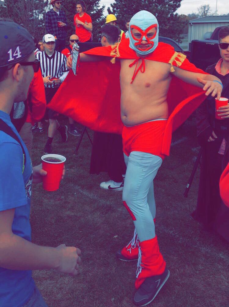 SD_TKE's tweet photo. Today is the day! Join us at TKE from 5-8 and don't miss a special guest appearance from Nacho Libré!! https://t.co/A6UW1cxp3e