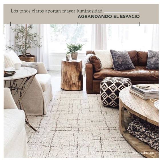 TappetoInterior's tweet photo. #FLORtip Los tonos claros aportan mayor luminosidad y agrandan el espacio, ideales para espacios pequeños. https://t.co/IjLepcVevt