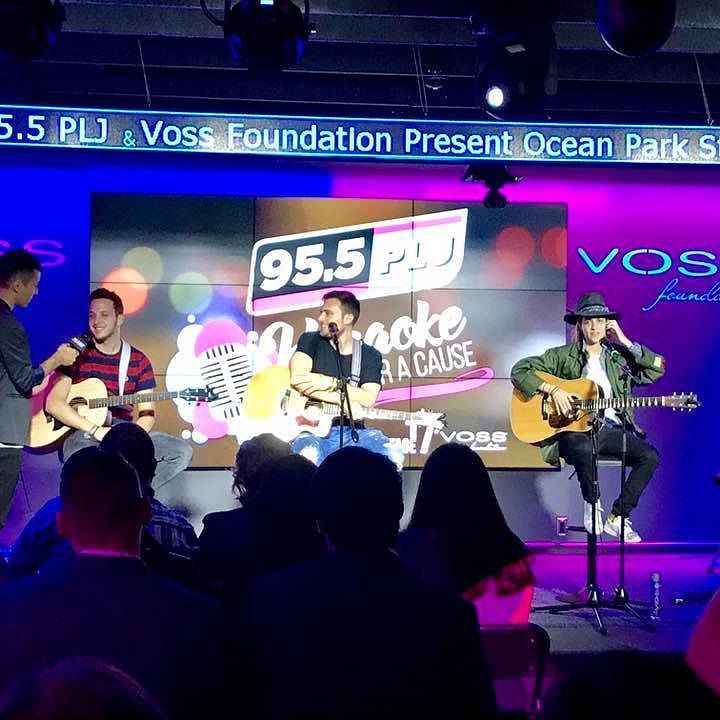 DHI_Inc's tweet photo. Check out Voss Foundation's Karaoke For a Cause at 95.5PLJ yesterday! #karaokeforacause #vossfoundation #vosswater #955PLJ #samantharonson … https://t.co/BU1J417par