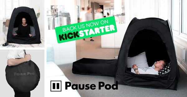 GridCity_Kitty's tweet photo. Time for a Pause? Meet The Pause Pod - Your Private Relaxation Room. Help make it into reality here: https://t.co/fyoWPRtEDr https://t.co/rXhmRTeaJO