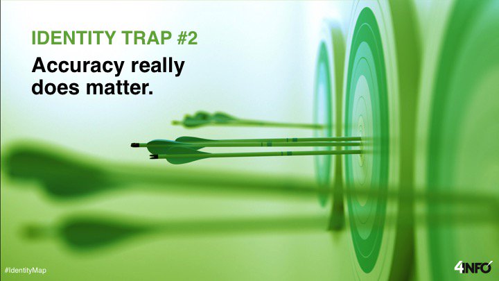 awwebinars's tweet image. Identity Trap 2: Accuracy really does matter #IdentityMap