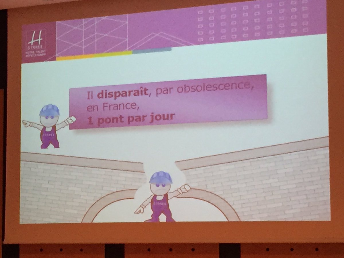 SMABTP's tweet photo. #UniversiteSMA Par obsolescence, en France, il disparaît 1 #pont par jour @Syndicat_STRRES @FNTP_info https://t.co/0XGMpeMvHn
