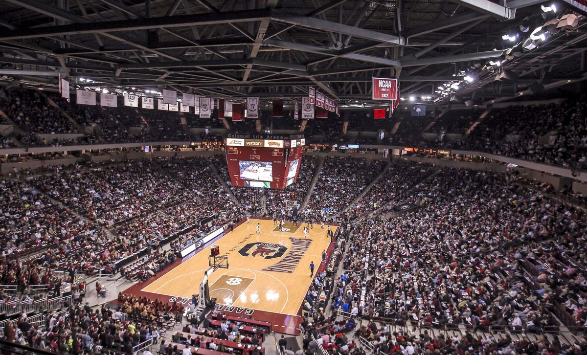 postandcourier's tweet photo. .@NCAA selects Columbia and Greenville as host sites for future #NCAA men's #basketball regionals https://t.co/tV0WQUxLxg #scnews #sctweets https://t.co/HcCvwR7Ji0