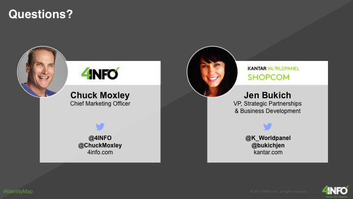 awwebinars's tweet image. Time for Q&amp;amp;A; Ask your questions using the widget in the On24 console. #IdentityMap