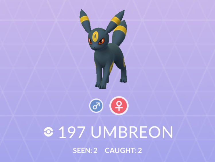 Umbreon  Pokédex