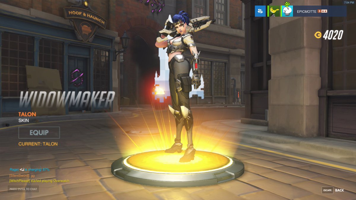 MonetenMotte's tweet image. Das ist ein Zeichen B O I S #WidowmakerMain