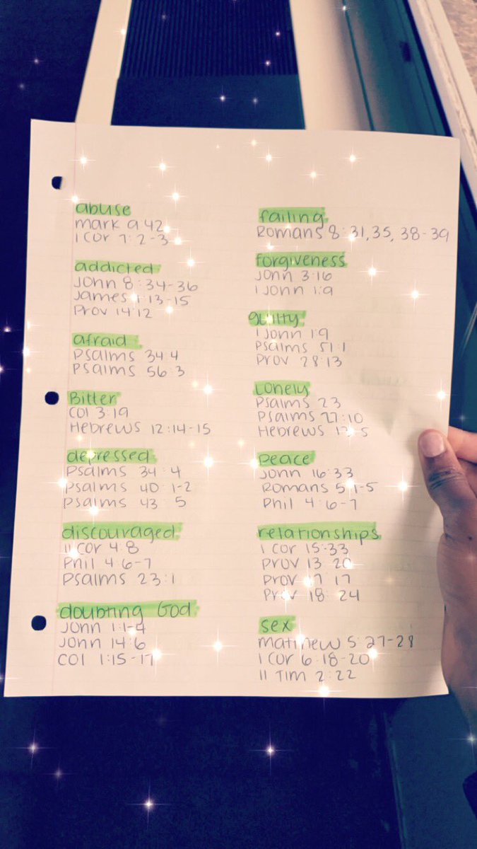 __cassieg's tweet image. thank me later, these are some key scriptures for when you going through it