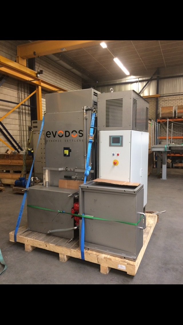 Another Evodos 50A (large scale algae harvester) ready to ship to the customer #algaeharvesting