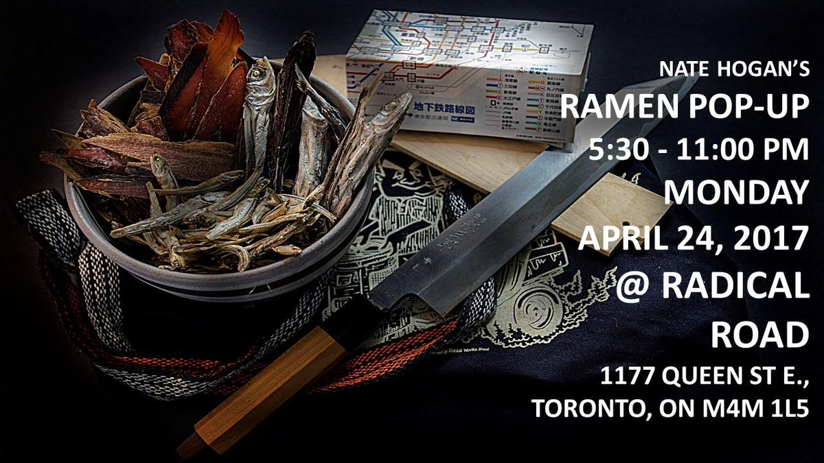RadicalRoadBrew's tweet photo. We better see you for our Ramen Pop-Up Monday April 24th 5:30 - 11:00 p.m. #Beer #BeerNews #RadicalRoadBrewingCo #TorontoBrewery https://t.co/actJzftxJj