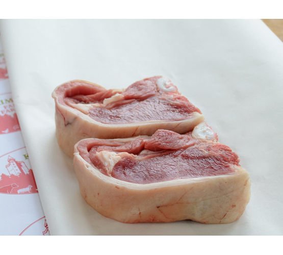 Tender New season Lamb chops. Offer this week 6 Loin Chops for £10. Red Barn Asparagus freshly picked also available. Summer on a plate!