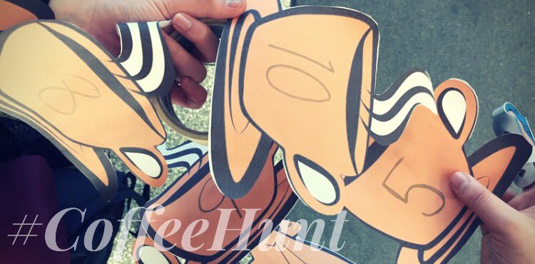 participate in the #CoffeeHunt contest to earn a free Coffeehouse ticket! Take a pic with as many mugs you can find in the school building!