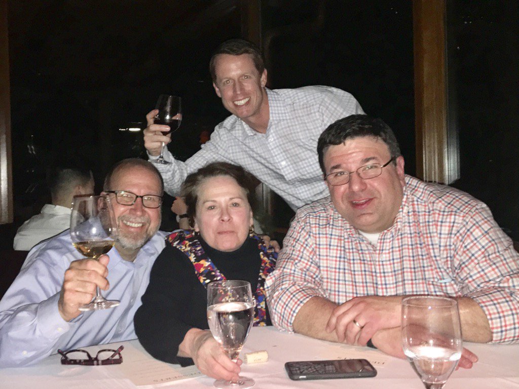 Fantastic Team dinner at Canoe.