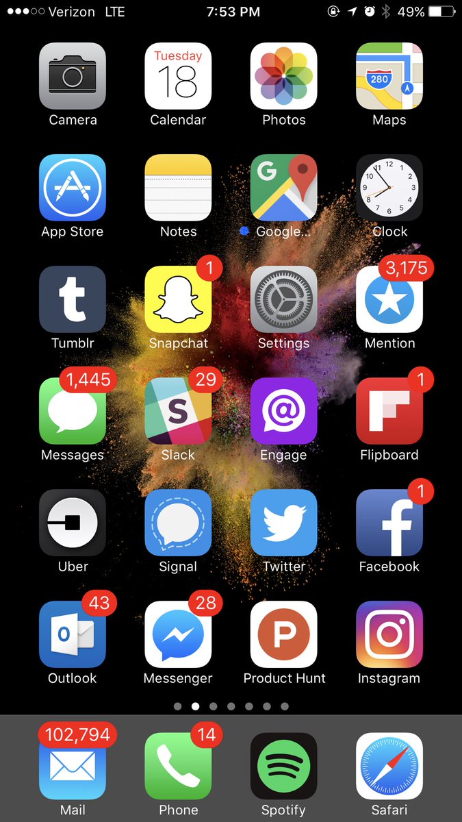 deray's tweet photo. 4.18.17. #Homescreen. https://t.co/I18cbzZDaK