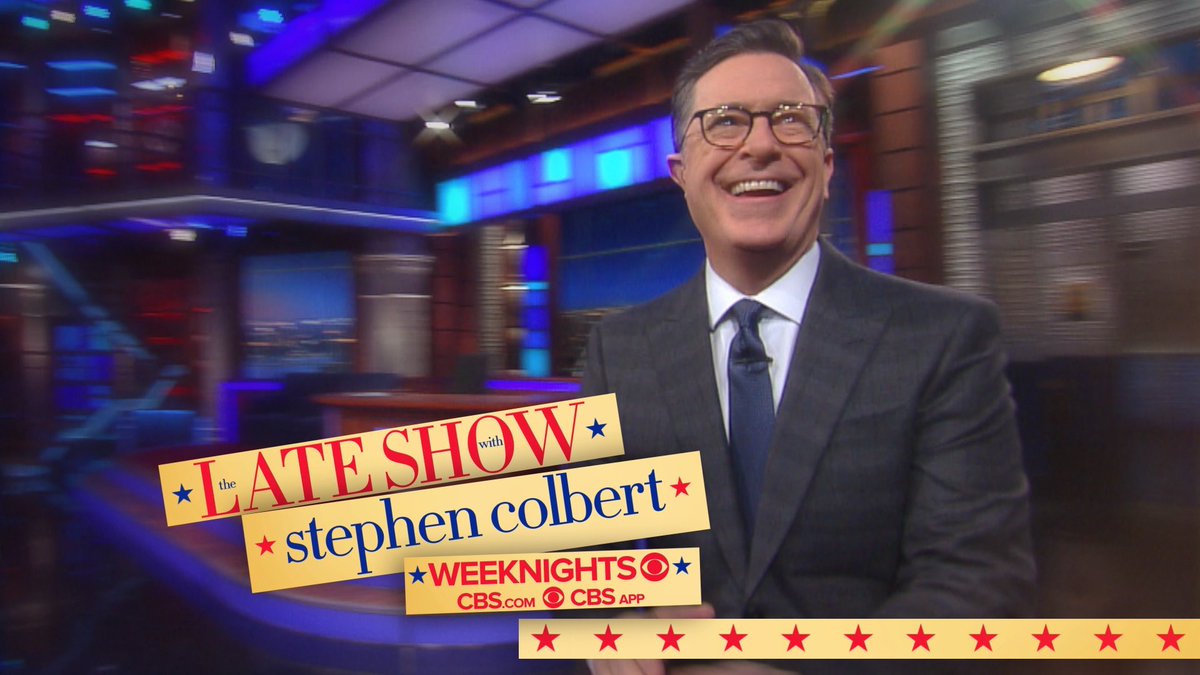 josubu's tweet photo. #MotionGraphics designed and executed by #JOSUBU Productions for a #LateShow with #StephenColbert promo https://t.co/YwOMWvztV1