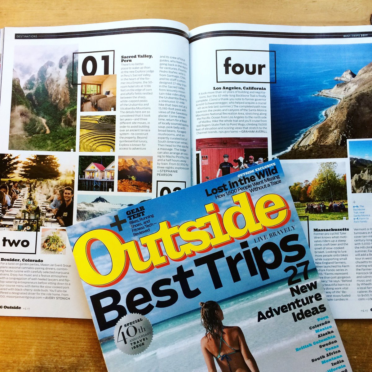 Where to next?! <a href="/outsidemagazine/">Outside Magazine</a> ranks the best trips to take like #SacredValley #Peru &amp; #NingalooReef #Australia | goo.gl/6VwyRa