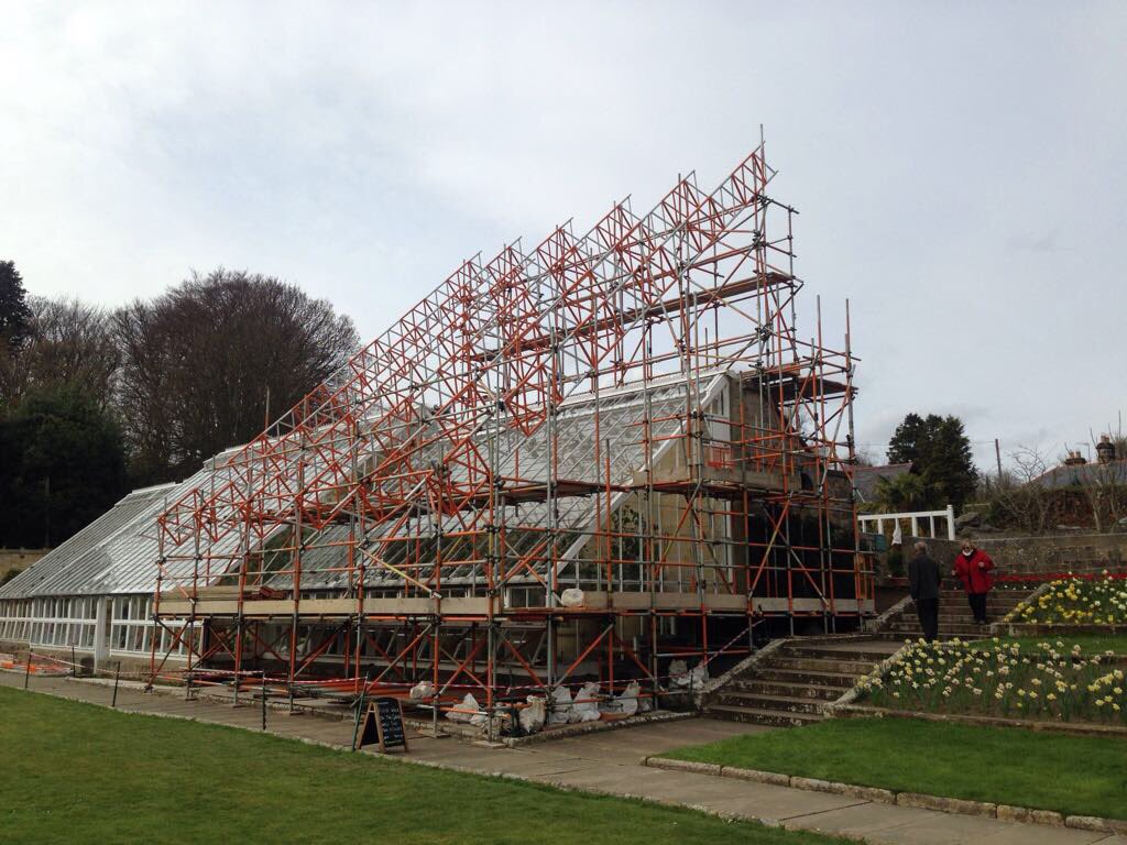 tigercontracts's tweet photo. Phase 1 beams installed at Cragside Gardens starting to install the hangers...Looking awesome good work team tiger#oneteamonedream# https://t.co/oKKE50PUCk