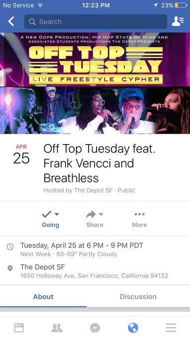 My last show in Cali before I move to Vegas If you wanna send me off the right way slide thru to and<a href="/tag/wce"class="tags"><span>#wce</span></a>