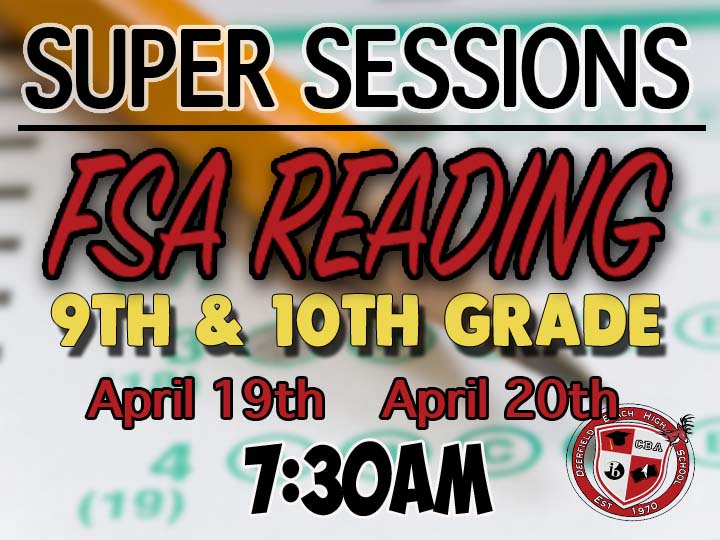 DBHSpathfinder's tweet photo. The only test on #DBHS schedule is #FSAReading, so students on campus still need to attend enrichment sessions. https://t.co/gzpJDSXwDs